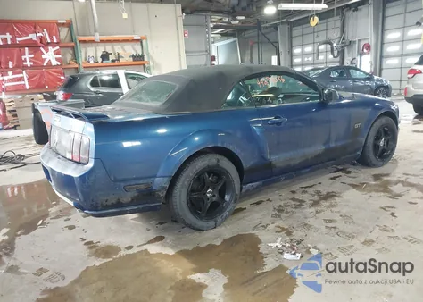 2007 Ford Mustang V6 Deluxe/V6 Premium из США, поврежденный, VIN 1ZVHT80N875254828